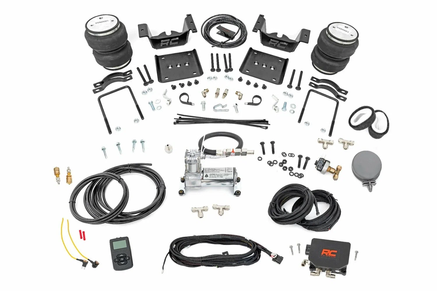 Fits Chevy 1500(07-18) Air Spring w_compressor Wireless Controller 10005WC